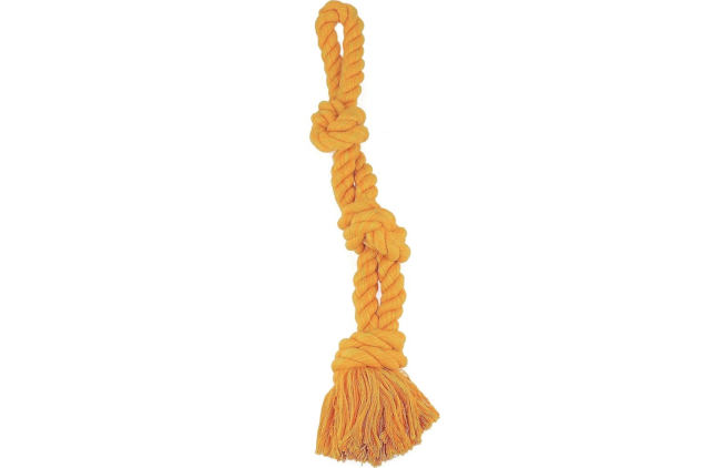 CLASSIC Knotted Rope Dog Toy – Durable Recycled Fibre Tug Rope – 440mm