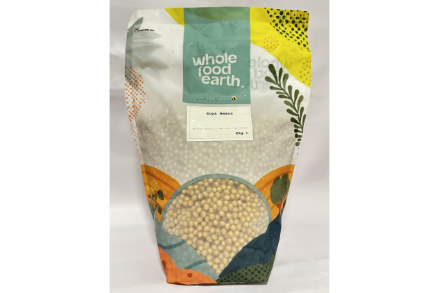 Soya Beans – Dried Soybeans for Cooking, Tofu, Vegan Meals – 2kg