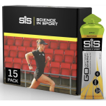 Science in Sport (SIS) GO Isotonic Energy Gel – Apple Flavour – 15 x 60ml