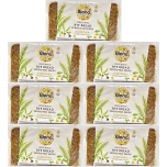Biona Organic Rye Bread with Sprouted Seeds Sourdough – High Fibre, No Added Sugar or Yeast | 7 x 500g