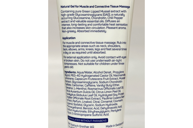 PERNATON Natural Warming Massage Gel for Muscles – 125ml