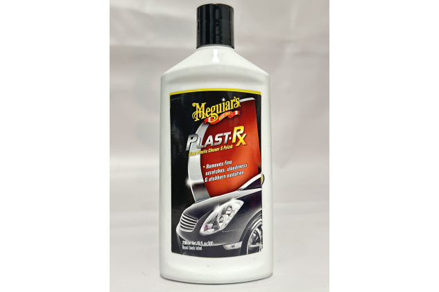 Meguiar’s Plast-RX Clear Plastic Cleaner & Polish – Headlight & Plastic Restorer 296ml