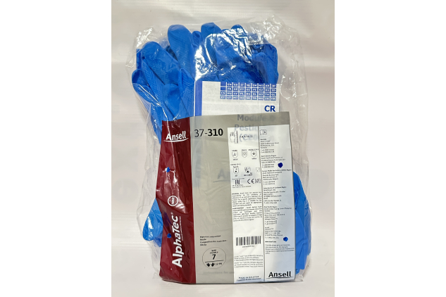 Ansell AlphaTec 37-310 Nitrile Multipurpose Gloves Small Size 7 | 12 Pairs Latex Free
