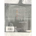 Douceur d’Interieur Voile Sable Salina Net Curtains – 2-Pack Sheer Window Panels with Tassel Detail – White – 60 x 120 cm – Decorative Voile Pair