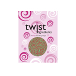 100s and 1000s - Christmas Red and Green Mix Cake Topper Sprinkles 1kg Edible Matt Festive Cupcake Decorations - For Xmas Themed Party Cakes And Bakes