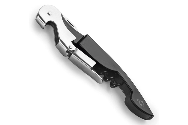 Lacor Luxe Server Waiter’s Corkscrew – 3-in-1 Stainless Steel Wine & Beer Opener