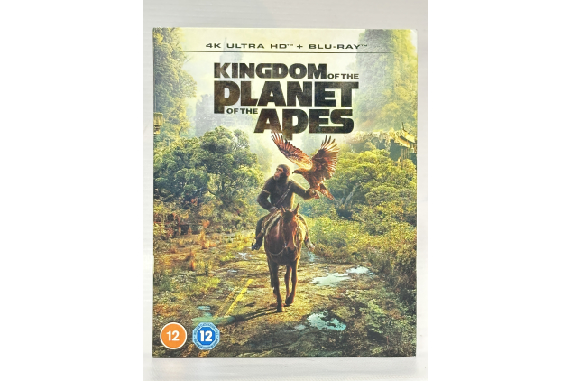 Kingdom of the Planet of the Apes | 4K Ultra HD + Blu-ray | Region Free | Action Adventure Film