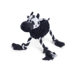 Petface Farmyard Buddies Noodle Cow Plush Dog Toy