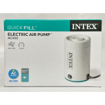 Intex QuickFill Electric Air Pump AC400 – 400 L/min, 2 Nozzles, Inflates & Deflates – 220–240V