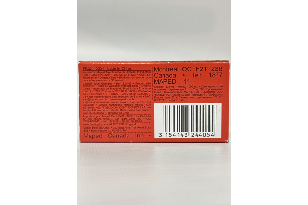 Maped Standard 24/6 Staples – Zinc Coated – Box of 1000
