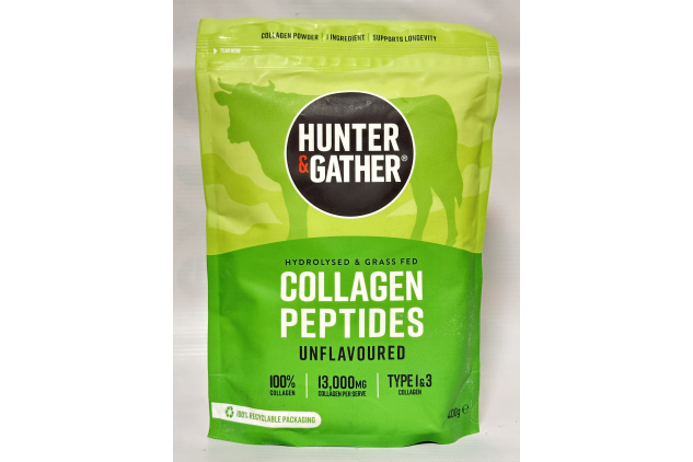 Hunter & Gather Collagen Peptides | Unflavoured | 400g