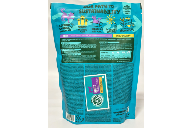 Planet Pet Society – Adult Dry Cat Food Second Chance Chicken 300g