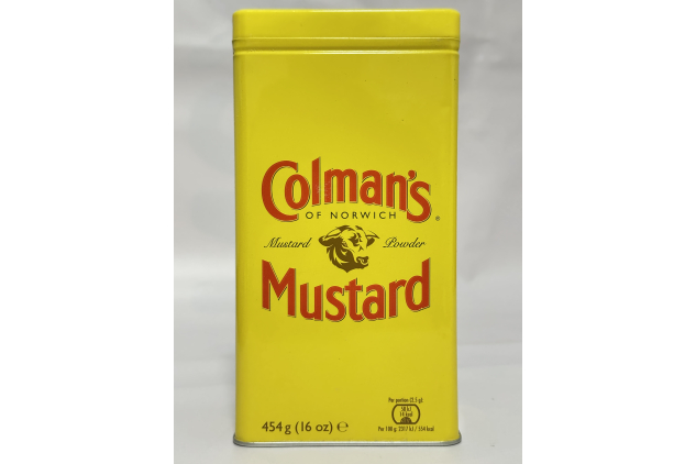 Colman’s Original English Mustard Powder | Double Superfine | Vegan | 454g Tin