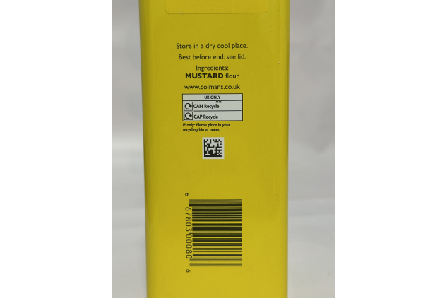 Colman’s Original English Mustard Powder | Double Superfine | Vegan | 454g Tin