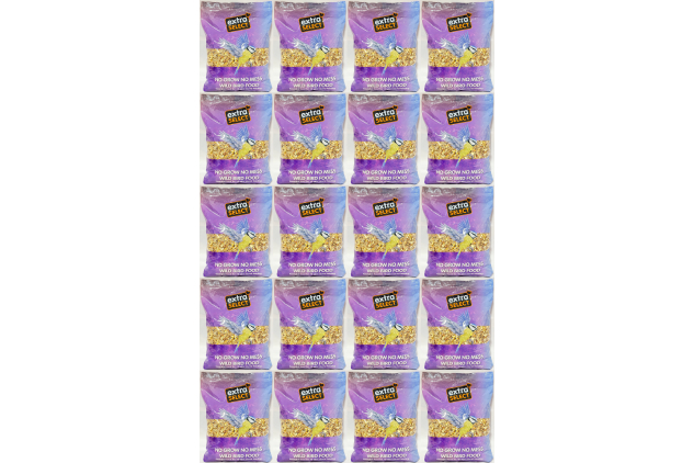 No Grow No Mess Wild Bird Food Mix | Heat-Treated No Waste Seed | 20KG