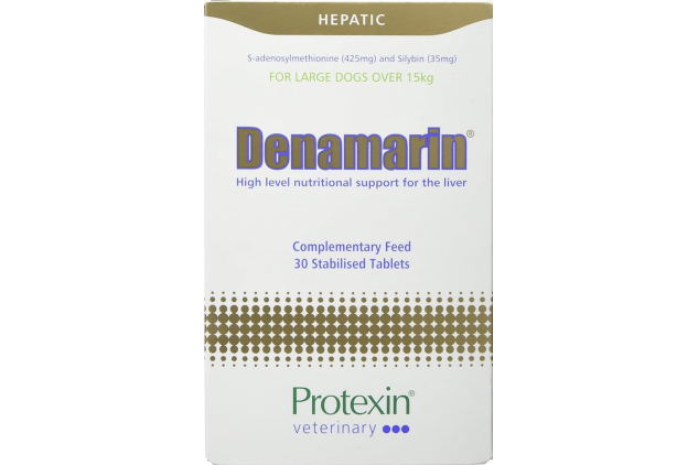 Denamarin Liver Support Tablets for Large Dogs 425mg | Complementary Pet Supplement | 30 Tablets