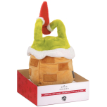 Hallmark The Grinch Christmas Tree Topper – Plush Green & Red Festive Decoration
