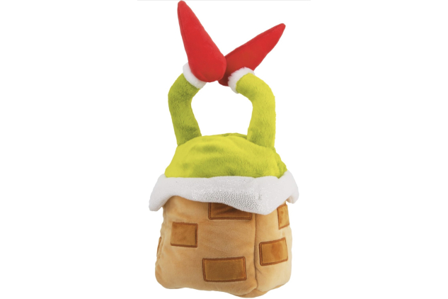 Hallmark The Grinch Christmas Tree Topper – Plush Green & Red Festive Decoration