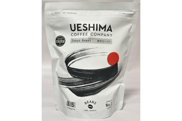 Ueshima Tokyo Roast Coffee Beans | Smooth Medium Roast Arabica Beans | 6 x 250g