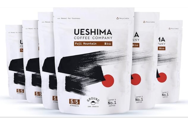 Ueshima Coffee Company Fuji Mountain Ground Coffee – Dark Roast | 6 x 250g