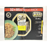 Sheba Selection Poultry in Sauce Cat Food Mega Pack – 32 x 85g