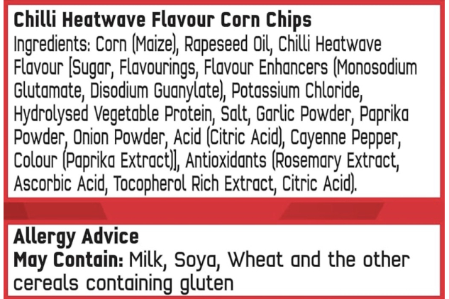 Doritos Chilli Heatwave Tortilla Chips Grab Bags | 24 x 48g