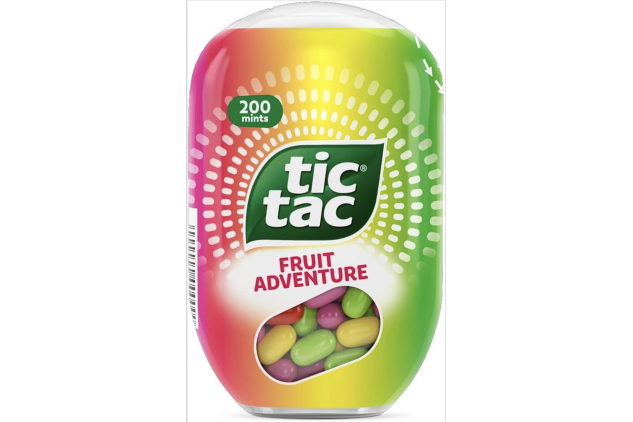 Tic Tac Fruit Adventure Bulk Sweets Pack | Fruity Mints | 8 x 98g (784g Total)