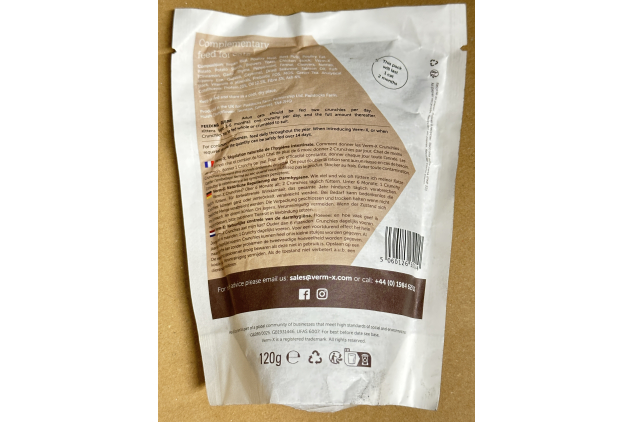 Verm-X Original Crunchies for Cats – Natural Gut Supplement – 120g