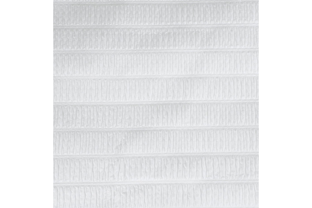 Sleepdown Seersucker Embossed White Duvet Cover Set | King 230x220cm