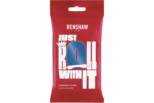 Renshaw Just Roll With It Fondant Icing Atlantic Blue | 1kg Ready to Roll