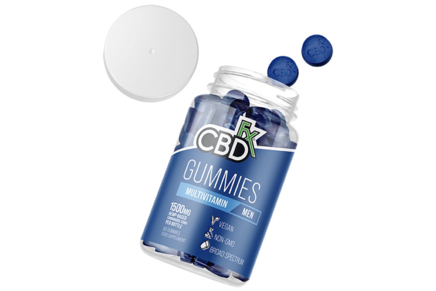 Men’s Multivitamin CBD Gummies | 1500mg CBD | 60 Vegan Gummies