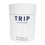 TRIP CBD Gummies Wild Strawberry CBD Infused Gummies 30 Gummies 10mg CBD