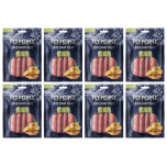 Pet People Duck Chewy Sticks Dog Treats – Natural Grain Free Dental Chews – 8 Bags x 100g (Total 800g)