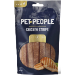 Pet People Chicken Strips Dog Treats | Natural Grain Free Chews | 10 x 80g