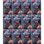 Pet People Beef Steak Sticks Dog Treats – Natural Grain Free Chews | 80g x 12 Packs