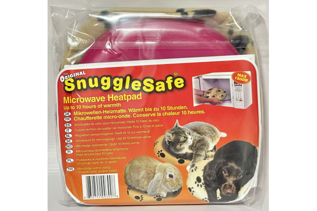 Snugglesafe Microwave Heat Pad for Pets – Chew-Resistant, Waterproof Warming Disc | Up to 10 Hours Heat
