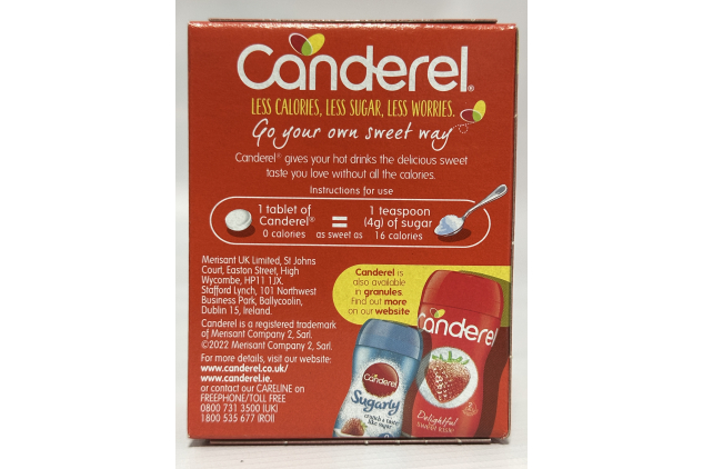 Canderel Sweetener Tablets Refill Pack – Zero Calorie Table-Top Sweetener – 5 x 100 Tablets | Pack of 6 (3,000 Tablets)
