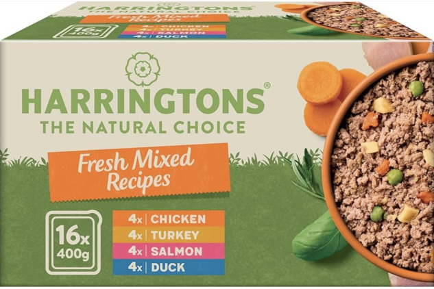 Harringtons Complete Wet Dog Food Adult Mixed Grain Free Trays – 16 x 400g