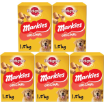 Pedigree Markies Original Dog Treat Biscuits with Marrowbone | 5 x 1.5kg (7.5kg Total)