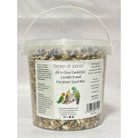 Britten & James All in One Seed Mix for Cockatiels, Lovebirds & Parakeets | 2L Tub (1.6kg)