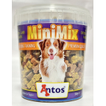Antos Mini Mix Training Treats for Dogs | Soft Bite Rewards | 2 x 500g Tub (1kg Total)