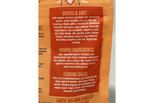 Scrumbles Softies Chicken & Duck Training Treats | Gut Friendly Dog Treats | 8 x 90g