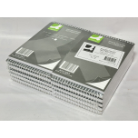 Q-Connect Shorthand Notebook Feint Ruled White | 8 x 5 in | 80 Sheets | Pack of 20