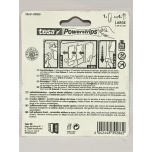 tesa Powerstrips Large Metal Oval Hook | Self-Adhesive Wall Hook | Max 2 kg
