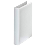 Esselte Essentials A5 Presentation Binder White | 2.5cm D-Ring | Pack of 3
