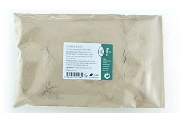 Fullers Earth Fine Powder – Pure Calcium Bentonite Clay | Natural Skin Cleansing | 250g
