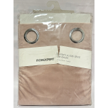 Mobexpert Future Velvet Eyelet Curtains Pink | 145 x 260 cm | Pair