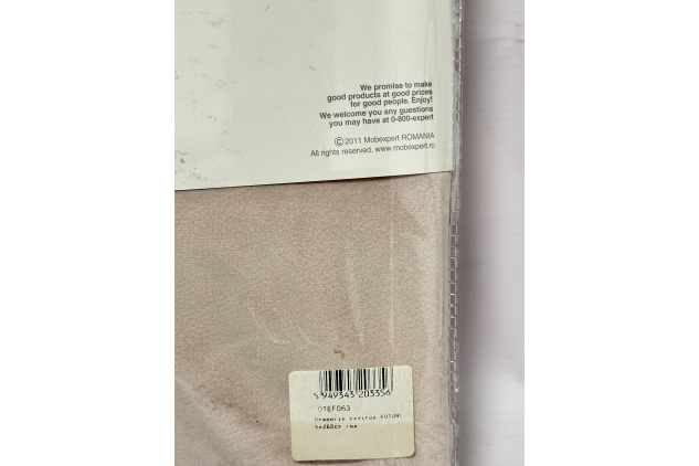 Mobexpert Future Velvet Eyelet Curtains Pink | 145 x 260 cm | Pair