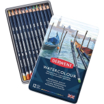 Derwent Watercolour Pencils – Professional Watercolour Drawing & Painting Set | 12 Pack