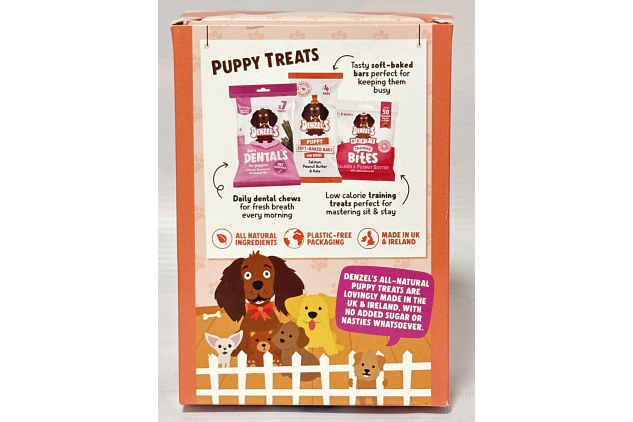 Denzel’s Puppy Welcome Kit – All Natural Puppy Treats Selection | 216g Pack of 2